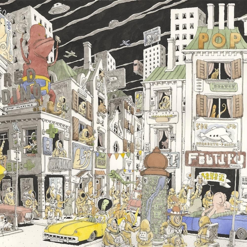 Detailed, Vintage-Looking Illustrations By Mattias Adolfsson - https ...