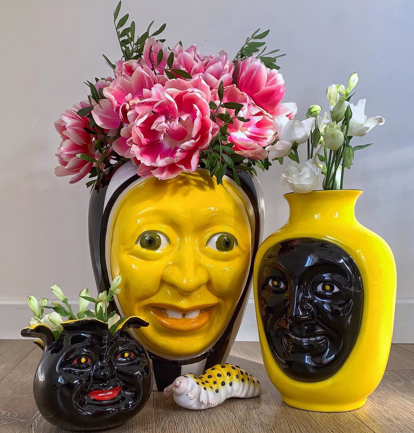 When You Look t These Ceramic Vases, They Look Back https