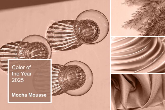 Mocha mouse Pantone color of the year 2025