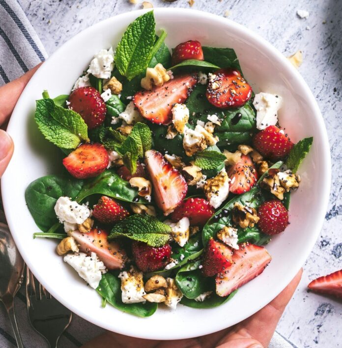 Strawberry salad