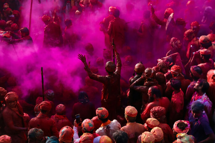 holi festival india music